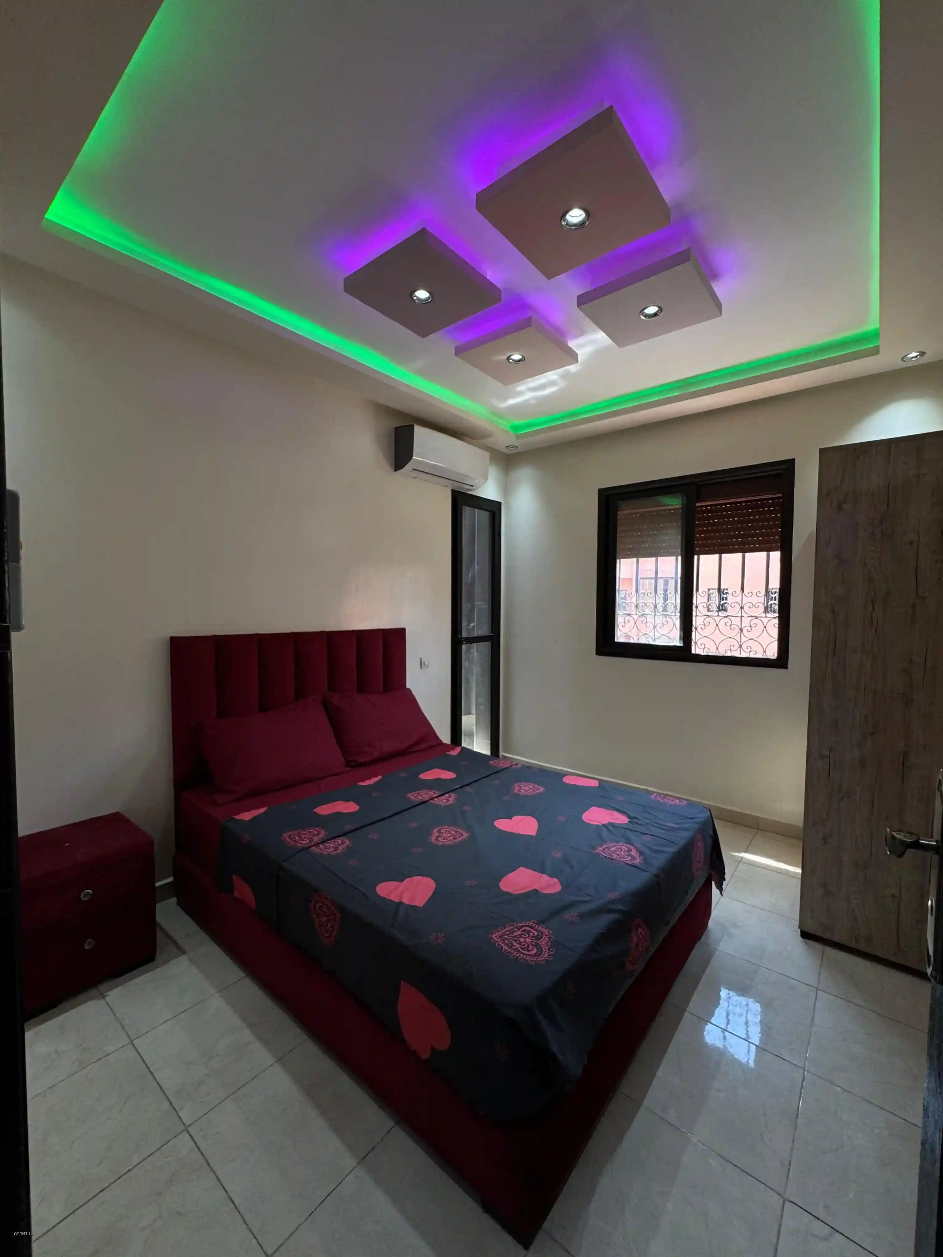 Appartement moderne à louer à Marrakech 2ch salon
