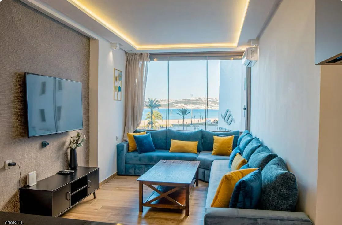  appartement de Rêve à Tanger – Vue sur Mer